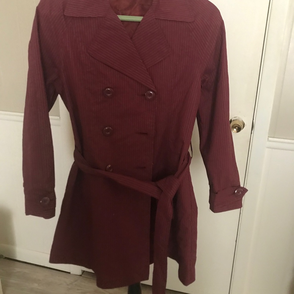 Closet Clean Out!! $10 Belted Rain Trench - Size M